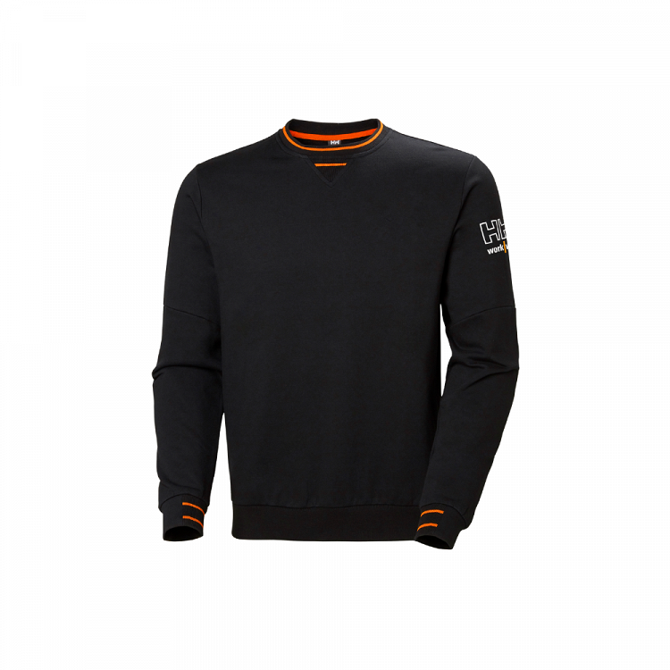HELLY HANSEN KENSINGTON SWEATSHIRT, ΑΝΔΡΙΚΟ ΠΟΥΛΟΒΕΡ ΜΑΥΡΟ | MOLOSSOS