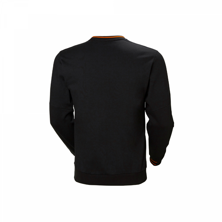 HELLY HANSEN KENSINGTON SWEATSHIRT, ΑΝΔΡΙΚΟ ΠΟΥΛΟΒΕΡ ΜΑΥΡΟ | MOLOSSOS