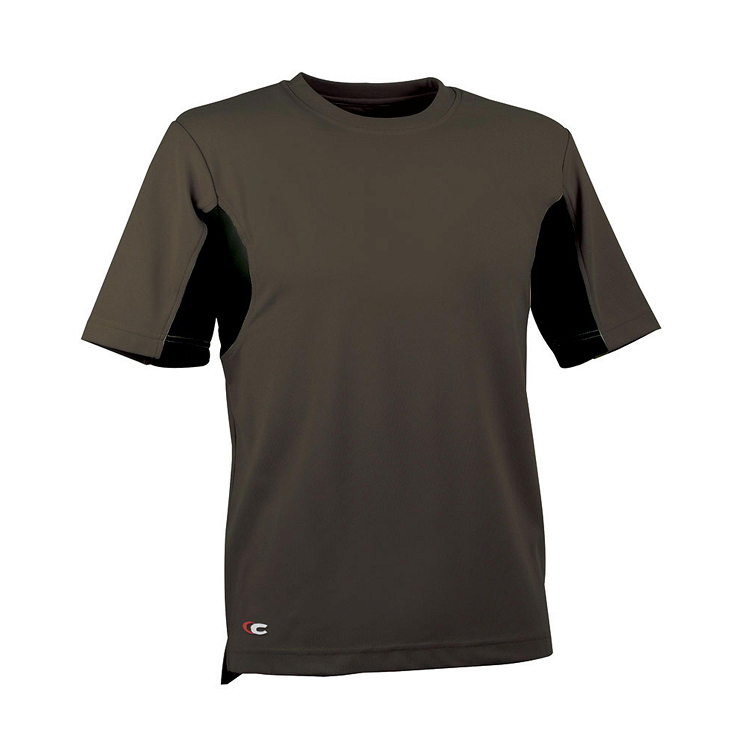 αθλητικες μπλουζες ανδρικες κοντομανικες, CARIBBEAN-mud-BLACK, Μαύρο χρώμα
