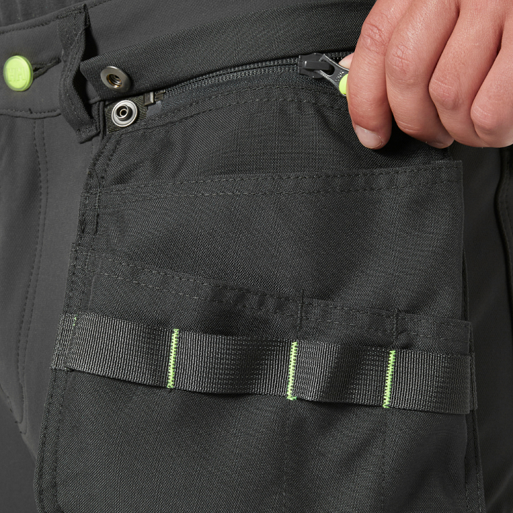 HELLY HANSEN CONSTRUCTION PANT CLASS 1, από το Molossos Wear, χρώμα yellow, 60C.
