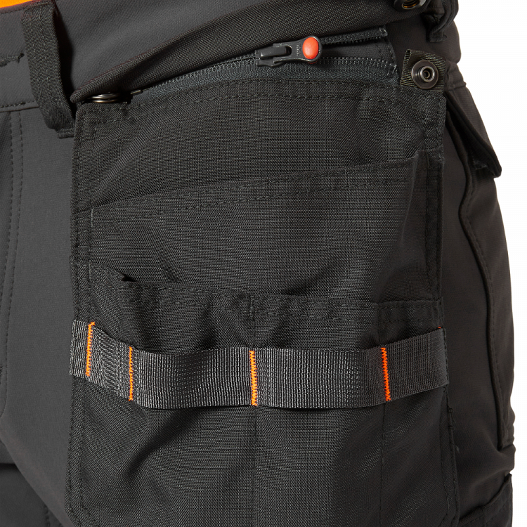 HELLY HANSEN CONSTRUCTION PANT CLASS 1, από το Molossos Wear, χρώμα orange, 58C.