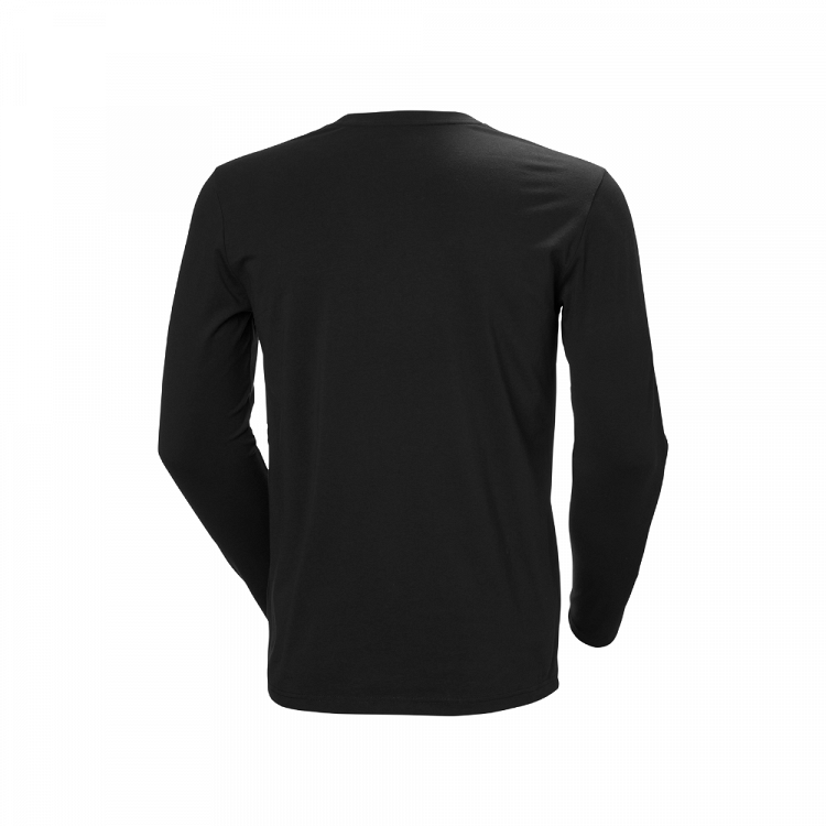 HELLY_HANSEN_KENSINGTON_ΜΑΚΡΥΜΑΝΙΚΗ_ΜΠΛΟΥΖΑ_79242_BLACK_MOLOSSOS