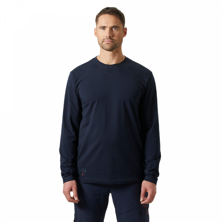 HELLY_HANSEN_KENSINGTON_ΜΑΚΡΥΜΑΝΙΚΗ_ΜΠΛΟΥΖΑ_79242_BLUE_NAVY_MOLOSSOS