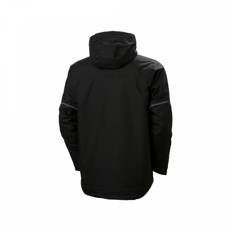 HELLY HANSEN KENSINGTON WINTER JACKET 71345 BLACK MOLOSSOS