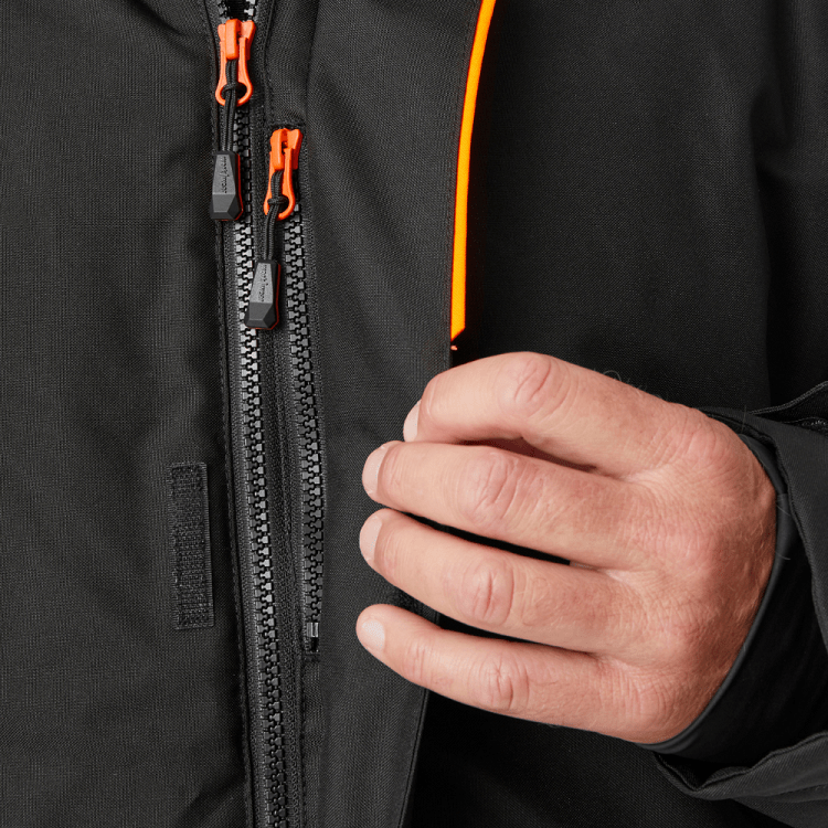 HELLY HANSEN KENSINGTON WINTER JACKET 71345 BLACK MOLOSSOS