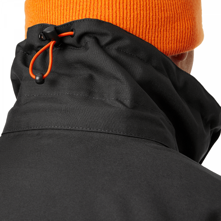 HELLY HANSEN KENSINGTON WINTER JACKET 71345 BLACK MOLOSSOS