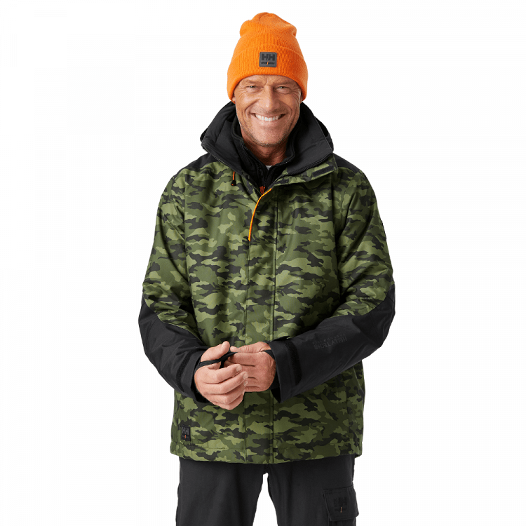 HELLY HANSEN KENSINGTON WINTER JACKET 71345 CAMOUFLAGE MOLOSSOS