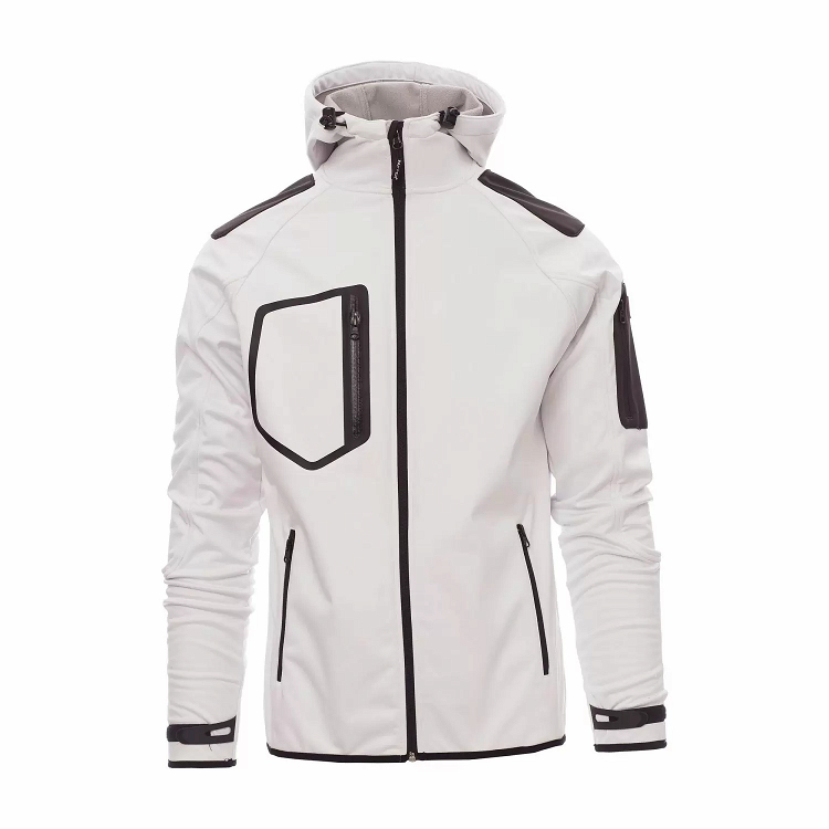 Μπουφάν Soft-shell Payper Extreme από το Molossos Wear, χρώμα white, XL.