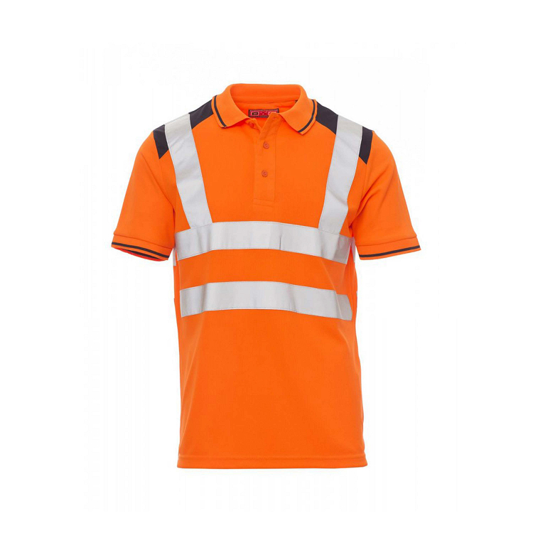 Polo Υψηλής Ευκρίνειας Payper Guard | Πορτοκαλί Fluo | Medium | Molossos Wear