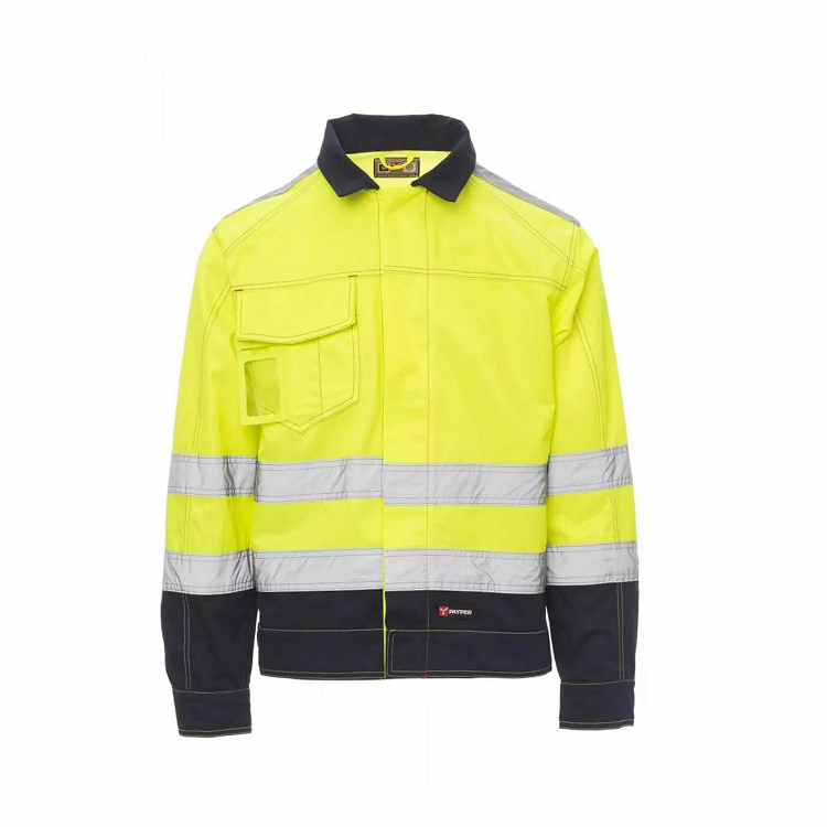 Σακάκι Υψηλής Ευκρίνειας Payper Safe από το Molossos Wear, fluo yellow, 3XL.