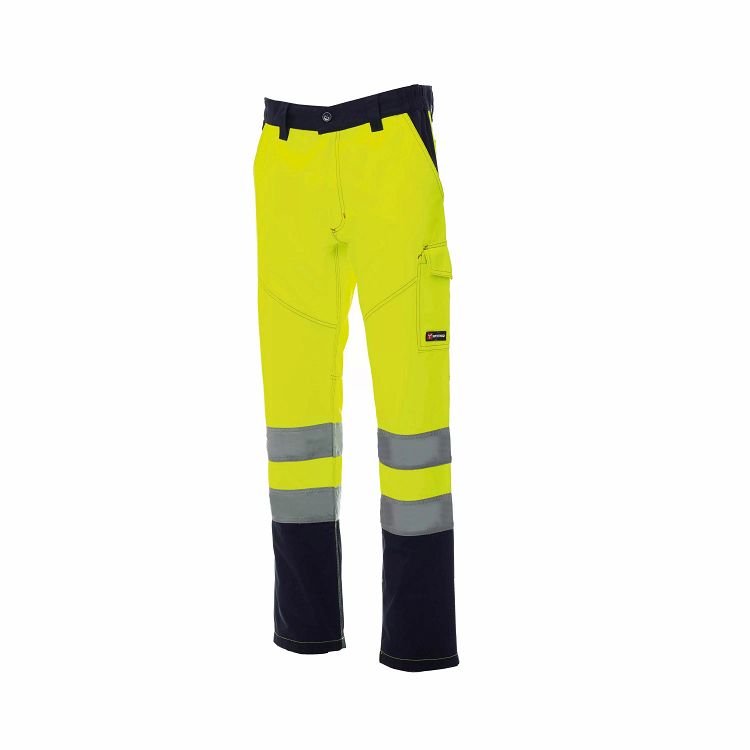Παντελόνι Υψηλής Ευκρίνειας από το Molossos Wear, χρώμα yellow/navy, μέγεθος Small.