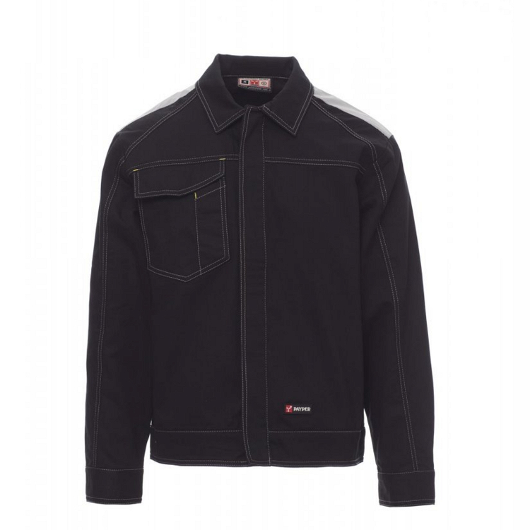 Ανδρικό Σακάκι Εργασίας Payper Safe από το Molossos Wear, χρώμα black.